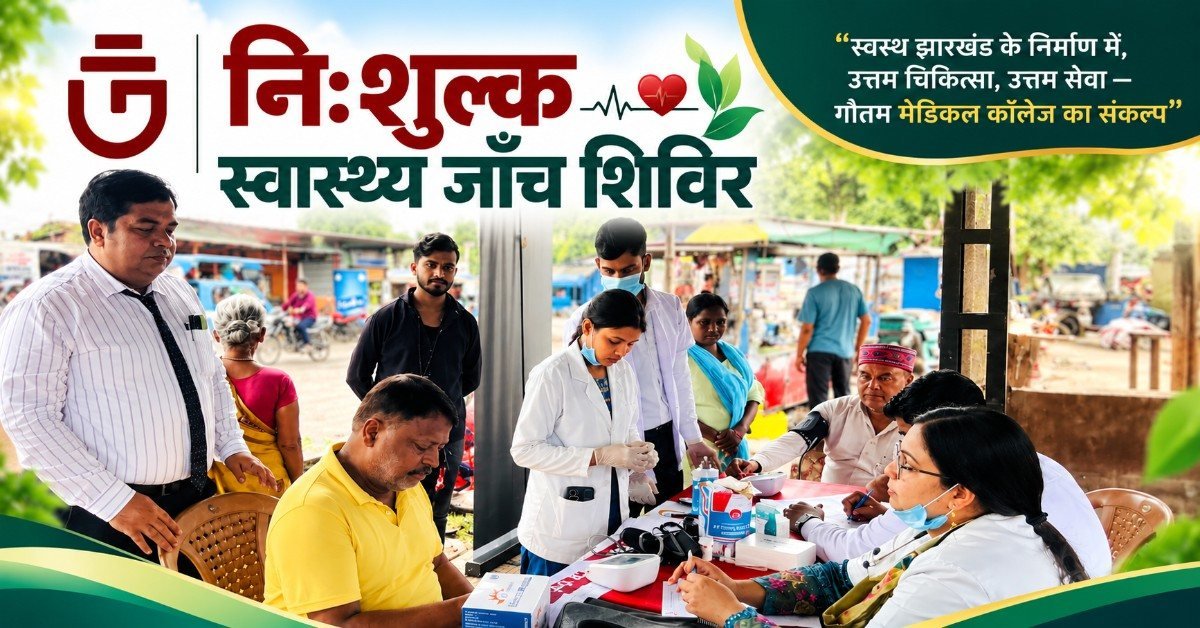 Free Health Camp in Ranchi 2026 | GMCH Ranchi Health Camp
